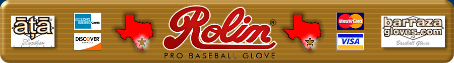 Banner image for Barraza Custom Baseball Gloves website